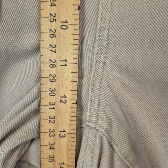 A.n.a Highest Rise Wide Leg Pants Womens 10 Neutral Color 31x32 Easy Through Hip - Picture 6 of 13